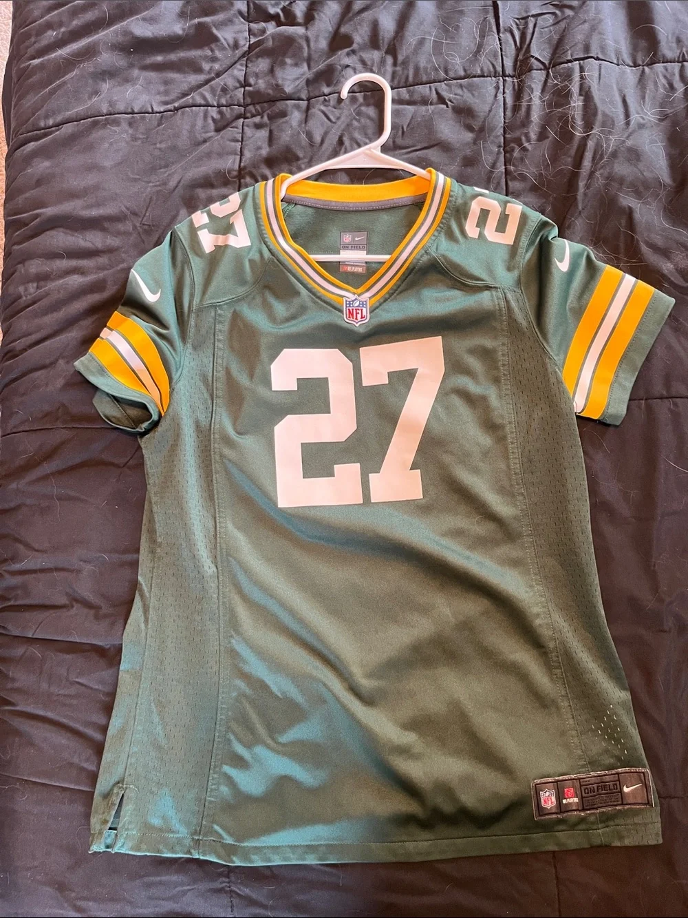 Nike packers kids L Eddie Lacy Jersey with Yellow & White Accents
